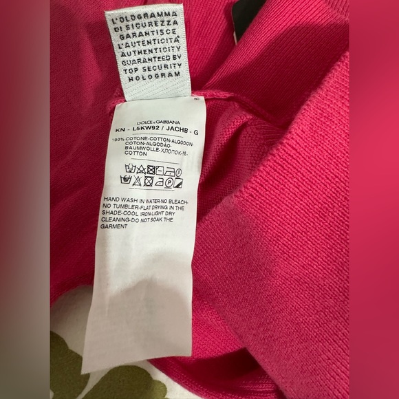 Dolce & Gabbana 3/4 length Sleeves Sweater Girl. Size 5 - Picture 6 of 6